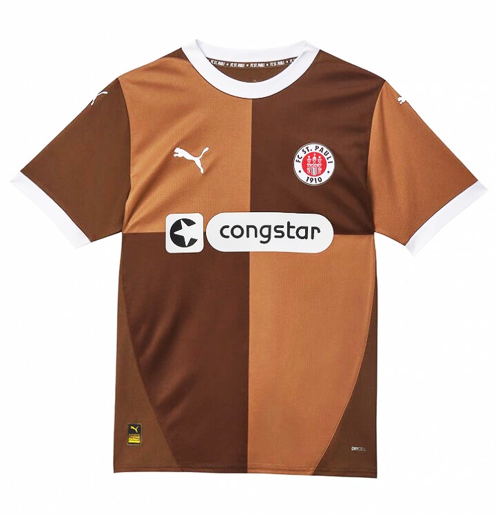 Maillot St. Pauli Domicile 2024/25 - Cliquez sur l'image pour la fermer
